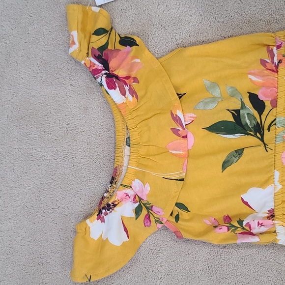 Children's Place Flowered Dress - Picture 3 of 4